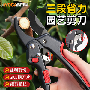 Yu Jian Bypass Pruning <b>Shears</b> 20-30 Mm Stainless Steel Dual Gear Manual Tree Branch Cutting <b>Tool</b> - Product Image 3