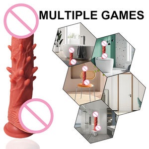 ของเล่นทางเพศซิลิโคนเหลวเสมือนจริงขนาด4*22.5ซม. 408ก. เซ็กซ์ทอยสำหรับอวัยวะเพศชายเทียม - Product Image 4