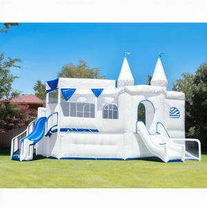 Castillo Inflable de PVC para Exteriores, Casa de Brinco Inflable con Tobogán - Product Image 5