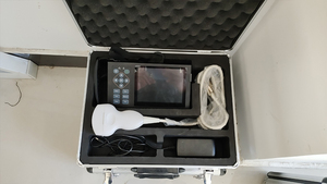 Échographe vétérinaire portable pour test de gestation animale, mesure de la graisse dorsale et de la viande maigre, corps métallique durable pour le bétail - Product Image 4