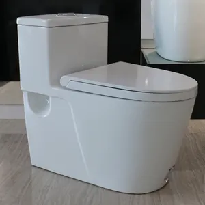 Nouvelle Offre Spéciale moderne Simple Double bouton puissant Jet minimaliste Siphon toilette monobloc