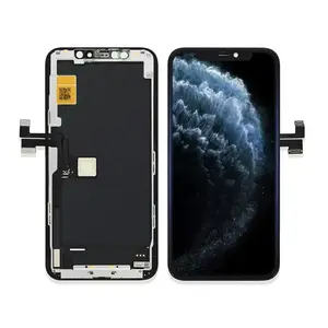 Tela compatível com iPhone X/XR/XS Max, montagem de tela para 11/12/13/14 Pro Max