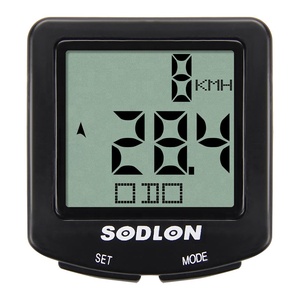 מחשב אופניים שחור קווית lcd עבור מחזור רכיבה על אופניים מחשב עבור אופני הרים אופני הרים מהירות - Product Image 1