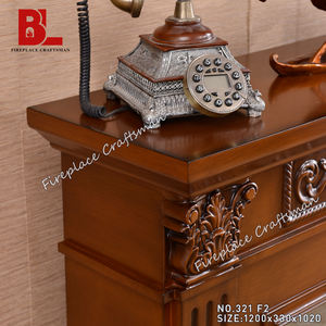 Fausse <span class=keywords><strong>cheminée</strong></span> contemporaine en bois marron <span class=keywords><strong>Cheminée</strong></span> électrique en bois <span class=keywords><strong>Cheminée</strong></span> avec cadre <span class=keywords><strong>de</strong></span> <span class=keywords><strong>cheminée</strong></span> - Product Image 3