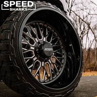 Jantes forgées à large bord 22x14 24x14 26x10 6x139.7 6x5.5 Deep Dish Mirror Polished Custom SRW pour Chevrolet Silverado 1500