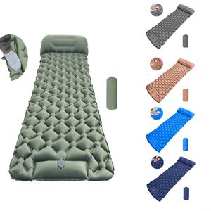 Matelas de camping gonflable ultraléger avec oreiller intégré et pompe à <span class=keywords><strong>pied</strong></span>, fourni par l'usine - Product Image 2