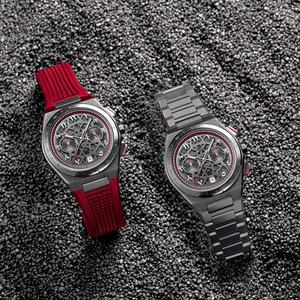 Reloj de Pulsera de Acero Inoxidable con Movimiento de Cuarzo Multifuncional Cronógrafo de 42 mm con Esfera Árabe 2023, Personaliza Tu Propio Diseño con Logotipo - Product Image 5