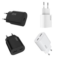 HUGEEL 25W GaN PD 3.0 Kit Charger Perjalanan Pengisian Cepat untuk Laptop, Smart Watch, Ponsel, Tablet dengan Port Mini Type-C