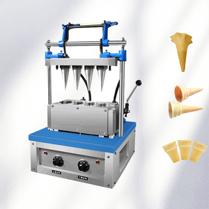 Machine automatique professionnelle pour la fabrication de cornets de glace et de gaufres à la crème - Product Image 2