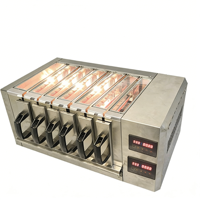 Machine à Kebab Électrique Professionnelle et Machine à Préparer les Kebabs avec Nettoyage Facile pour les Restaurants Occidentaux