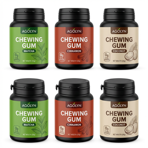 <span class=keywords><strong>Chewing</strong></span>-<span class=keywords><strong>gum</strong></span> <span class=keywords><strong>sans</strong></span> <span class=keywords><strong>sucre</strong></span> à la menthe en cubes bruns, formule <span class=keywords><strong>Xylitol</strong></span>, prêt à consommer, collation quotidienne, emballage en vrac - Product Image 3