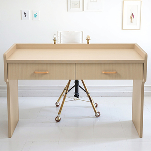 Muebles de madera para el hogar de ancianos, escritorio de estudio, mesa de lectura con cajones - Product Image 1