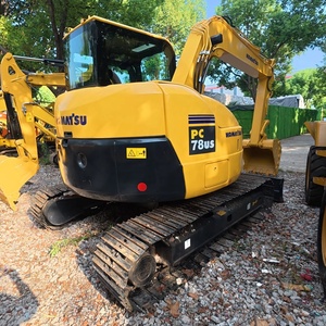 Excavatrice sur chenilles Komatsu PC78US d'occasion, importée, de haute qualité, 7 tonnes, adaptée aux projets de construction à petite échelle - Product Image 1