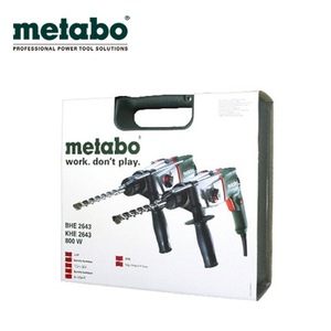Perceuse à percussion Metabo BHE2643KHE2643 220V, marteau électrique double usage avec réglage de vitesse - Product Image 4
