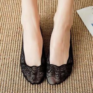 Jingwen OEM <span class=keywords><strong>Calcetines</strong></span> Cortos Para Ninas Patrón Barco Encaje Antideslizante Silicona Transpirable <span class=keywords><strong>Calcetines</strong></span> Cortos Para Niñas - Product Image 4