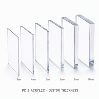 Plaque solide en polycarbonate antistatique à revêtement dur, résistante aux rayures, transparente et colorée