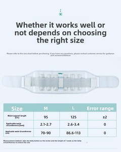 Flexible Spandex &amp; Nylon <strong>Back</strong> <strong>Brace</strong> Breathable Waist Lumbar Support Belt for <strong>Herniated</strong> <strong>Disc</strong> Scoliosis Velvet Version - Product Image 6