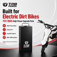 Batterie au lithium TRB 72V 30Ah 2220Wh compatible avec ETM RTR Lite 84V Charge IP65 Bluetooth BMS