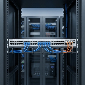 Conmutador de Acceso Gigabit S5735-S48T4XE-C-V2 de 48 Puertos, Montaje en Rack 1U para Redes Empresariales y de Campus - Product Image 1