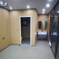 RELYANCE Cabine mobile de 20 pieds avec interface solaire et plans de conception personnalisés, idéale pour les villas, les maisons d'hôtes et le glamping
