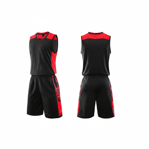 Camiseta de Baloncesto Personalizada por Sublimación para Niños y Uniforme de Partido de Club - Transpirable, Talla Grande, Sin Mangas, para Verano - Product Image 1