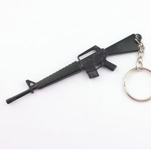 Hersteller für Schlüssel bund Großhandel Metall Schlüssel anhänger Pistole Professional Custom Metall Schlüssel anhänger Pistole