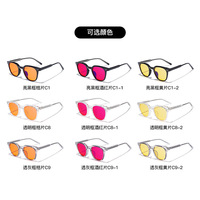 Lunettes de vue de haute qualité personnalisées en TR90 anti-lumière bleue, vision nocturne, pour jeux sur ordinateur, AR rouge orange, design rétro, pour le sommeil