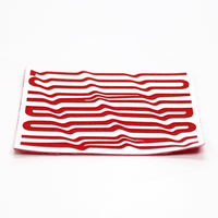 Patchs logo personnalisés en silicone 3D en relief, résistants à l'eau, multicolores arc-en-ciel, pour transfert thermique et sérigraphie sur vêtements