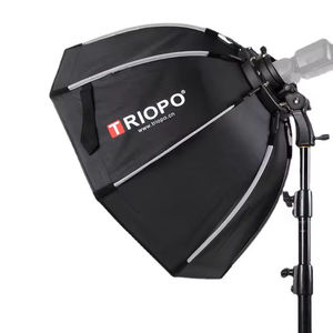 Diffuseur de flash réfléchissant portable professionnel à montage rapide KS2-65 65cm pour éclairage de <span class=keywords><strong>studio</strong></span> photo et boîte à lumière douce - Product Image 2