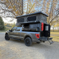 Pickup popup auvent camping-car caravane unité glisser-on-campeurs petit toboggan popup sur camion pop top box campeur