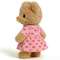Ours en peluche personnalisés, adorables couples d'ours en peluche, jouets en peluche marron, vente en gros
