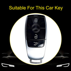 Innofit MEB1T1 cubierta de <span class=keywords><strong>llave</strong></span> de coche TPU existencias al por mayor para <span class=keywords><strong>Mercedes</strong></span> Benz E <span class=keywords><strong>C</strong></span> C260 A200 S GLC 300L E300 200 - Product Image 2