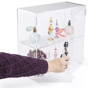 Organisateur <span class=keywords><strong>de</strong></span> stockage <span class=keywords><strong>de</strong></span> <span class=keywords><strong>comptoir</strong></span> <span class=keywords><strong>de</strong></span> boîte d'affichage acrylique verrouillable pour les objets <span class=keywords><strong>de</strong></span> <span class=keywords><strong>collection</strong></span> au détail et les modèles <span class=keywords><strong>de</strong></span> vitrine avec un design clair - Product Image 3