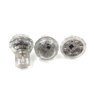 Thay đổi màu sắc bóng đèn <span class=keywords><strong>LED</strong></span> tự động chương trình <span class=keywords><strong>E14</strong></span> AC24V trước lập trình IP65 ngoài trời không thấm nước pixel đèn công viên giải trí trang trí - Product Image 5