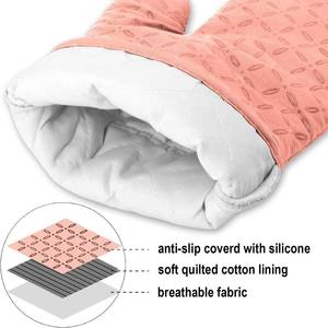 Guanti imbottiti <span class=keywords><strong>in</strong></span> <span class=keywords><strong>Silicone</strong></span> antiscivolo <span class=keywords><strong>in</strong></span> cotone tappetini termici da <span class=keywords><strong>forno</strong></span> personalizzati <span class=keywords><strong>per</strong></span> guanti da cucina <span class=keywords><strong>in</strong></span> <span class=keywords><strong>Silicone</strong></span> grigio - Product Image 3