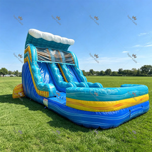 Toboggan <span class=keywords><strong>aquatique</strong></span> gonflable commercial, vente en gros d'usine, grand toboggan <span class=keywords><strong>aquatique</strong></span> gonflable personnalisé pour <span class=keywords><strong>parc</strong></span> <span class=keywords><strong>aquatique</strong></span>, carnaval, location extérieure - Product Image 5