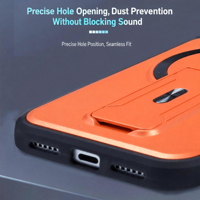Meilleure coque pour iPhone 17 16 15 Pro Max Nouveauté 2026 avec support magnétique intégré, coque arrière de protection de haute qualité, vente en gros OEM ODM