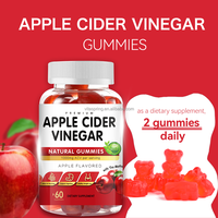 Gummies au vinaigre de cidre de pomme avec la Mère, pour la gestion du poids et le soutien digestif, fournisseur OEM en marque blanche