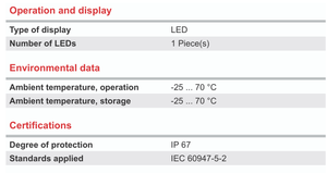 Sensor Inductivo MT-Leuze IS130MM4NO25NM12 50138094, Interruptor de Proximidad con Alcance de Detección de 25 mm - Product Image 4