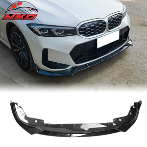 Protector de Parachoques Delantero para BMW Serie 3 G20 M Sport M340i 2023-2026, Alerón IKON con Impresión de Fibra de Carbono - Accesorios para Automóviles de Polipropileno - Product Image 1