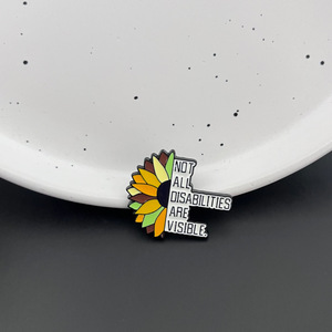 Insignias metálicas personalizadas con <span class=keywords><strong>palabras</strong></span> y frases creativas <span class=keywords><strong>en</strong></span> inglés, estilo europeo <span class=keywords><strong>americano</strong></span>, broches de aleación con citas clásicas para bolsos. - Product Image 2