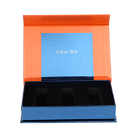 Boîtes cadeaux en papier de luxe pour rouge à lèvres, emballage cosmétique rigide en EVA avec logo personnalisé en relief et laminage mat, vente en gros