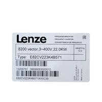 Inversor de Frecuencia VFD E82CV223K4B573, Control Vectorial 8200, 0.37-15kW, 220V, 400V, 1PH, 3PH, K2C, K4C, 2B, 2D, 2E, para Ventiladores, Bombas y Transportadores