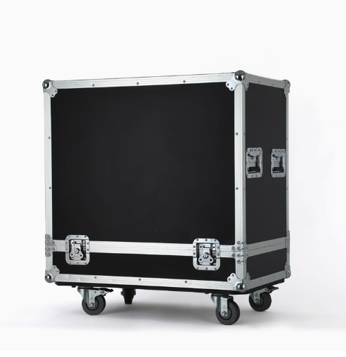 Customized Portable Metal Audio Aviation Box Single 15 Line Array Speaker Case Double 15 & 18 Inch EVA/PVC Storage