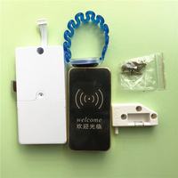 Serrure électronique RFID EM sans clé pour casier d'hôtel, avec modèle public (usage partagé) et modèle privé avec bracelet gratuit