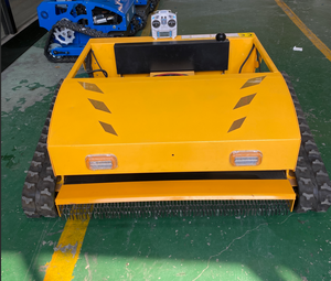 Professional 190CC Gasoline Crawler <b>Lawn</b> <b>Mower</b> 200L Grass Box Rotary Blade Steel Chassis 25-100mm Cutting Height - Product Image 2