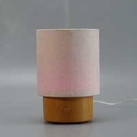 Humidificador con Lámpara de Sal del Himalaya, Difusor de Aromaterapia con Aceites Esenciales, Humidificador de Vapor Frío de 120 ml, Funcionamiento Silencioso, Alimentación por USB