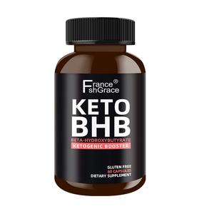 Suplemento Keto con Etiqueta Personalizada, Apoya la Cetosis, Energía, Concentración y Metabolismo para Hombres y Mujeres, 60 Cápsulas Keto - Product Image 1