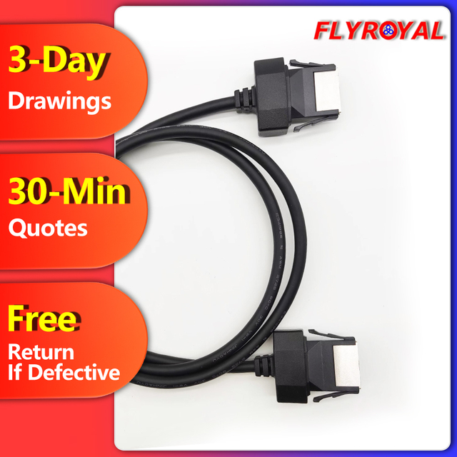 Factory Direct Supply Price Powered USB Cable 8Pin Connector to 8P Connector Cable for Epson