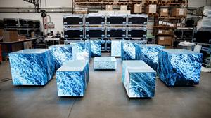 Module d'affichage LED à angle de 45 degrés, taux de rafraîchissement élevé pour les écrans publicitaires commerciaux P2 P2.5 P3 P4 P5 P6 pour <span class=keywords><strong>colonne</strong></span> carrée - Product Image 4